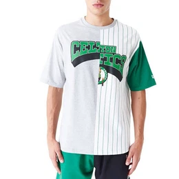 T-Shirt T-Shirt NBA Boscel Half Pinstrip, G S, F wht/grn