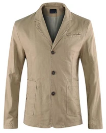 Sakko Herren Sakko Sportlich Slim Fit Sportsakko im Used Look