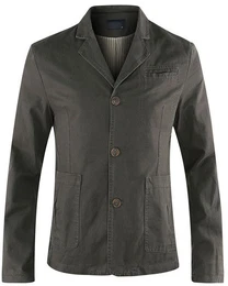 Sakko Herren Sakko Sportlich Slim Fit Sportsakko im Used Look