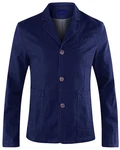 Allthemen Herren Sakko Slim Fit Sportsakko Dunkelblau/Blau/Hellblau