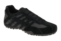 Geox Slipper Snake (U4507B) Schwarz/Dunkelblau/Dunkelgrau