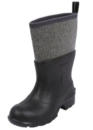 Schwarze Gummistiefel aus Filz AGRO FILCOK DEMAR 41 EU Gummistiefel