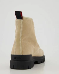 HUGO Herren Booties RYAN_HALB_SD Stiefelette Khaki/Braun/Beige/Dunkelgrün