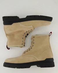 HUGO Herren Booties RYAN_HALB_SD Stiefelette Khaki/Braun/Beige/Dunkelgrün