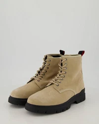 HUGO Herren Booties RYAN_HALB_SD Stiefelette Khaki/Braun/Beige/Dunkelgrün