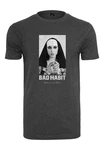 Mister Tee T-Shirt Bad Habit Tee Dunkelgrau/Grün/Hellgrau/Braun/Grau