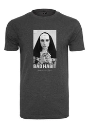 Mister Tee T-Shirt Bad Habit Tee Dunkelgrau/Grün/Hellgrau/Braun/Grau