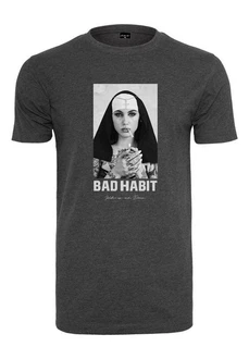Mister Tee T-Shirt Bad Habit Tee Dunkelgrau/Grün/Hellgrau/Braun/Grau Mister Tee T-Shirt Bad Habit Tee Dunkelgrau/Grün/Hellgrau/Braun/Grau
