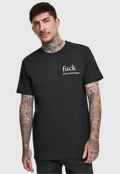 MisterTee T-Shirt FCK Tee Schwarz