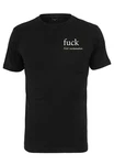 MisterTee T-Shirt FCK Tee Schwarz