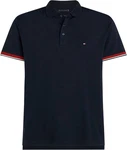 Tommy Hilfiger Poloshirt Interlock Sleeve Detail Reg Polo blau