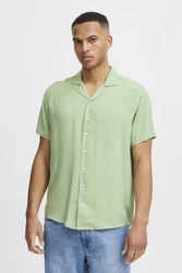 Blend Kurzarmhemd BHShirt Türkis/Hellgrün