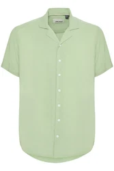 Blend Kurzarmhemd BHShirt Türkis/Hellgrün