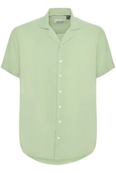 Blend Kurzarmhemd BHShirt Türkis/Hellgrün