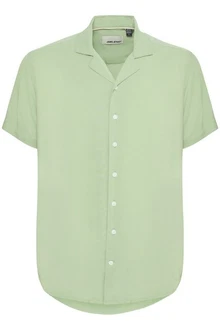 Blend Kurzarmhemd BHShirt Türkis/Hellgrün