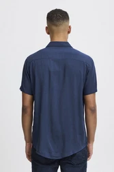 Blend Kurzarmhemd BHShirt Blau/Dunkelblau