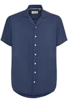 Blend Kurzarmhemd BHShirt Blau/Dunkelblau
