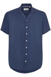 Blend Kurzarmhemd BHShirt Blau/Dunkelblau