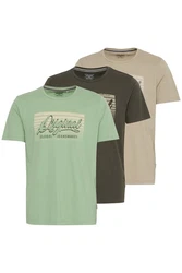 Blend T-Shirt BLEND BHTee Khaki/Dunkelgrün