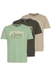 Blend T-Shirt BLEND BHTee Khaki/Dunkelgrün