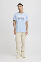 Blend T-Shirt BLEND BHTee Hellblau
