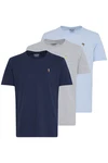 Blend T-Shirt BLEND BHTee marine/hellblau/graumeliert