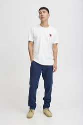 Blend T-Shirt BLEND BHTee Rosa/Weiß/Hellblau/Creme/Blau/Rot