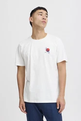 Blend T-Shirt BLEND BHTee Rosa/Weiß/Hellblau/Creme/Blau/Rot
