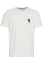 Blend T-Shirt BLEND BHTee Rosa/Weiß/Hellblau/Creme/Blau/Rot