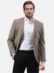 Allthemen Sakko Herren Freizeitanzug Regular Fit Anzugjacke Khaki/Grau/Braun/Beige
