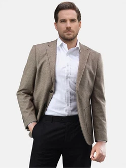 Allthemen Sakko Herren Freizeitanzug Regular Fit Anzugjacke Khaki/Grau/Braun/Beige Allthemen Sakko Herren Freizeitanzug Regular Fit Anzugjacke Khaki/Grau/Braun/Beige
