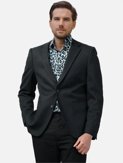 Allthemen Sakko Herren Freizeitanzug Regular Fit Anzugjacke Dunkelgrau/Dunkelblau/Hellblau/Schwarz