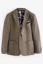 Next Sakko (1-tlg) Khaki/Braun/Beige/Grau