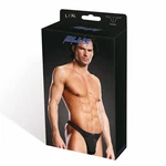Blue Line Performance Microfiber Thong schwarz