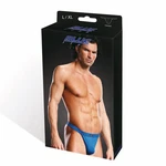 Blue Line String Performance Microfiber Thong blau