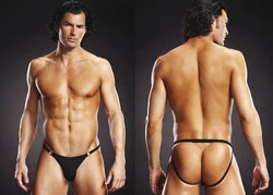 Blue Line Thong blau/schwarz