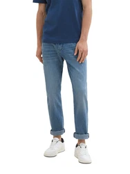 TOM TAILOR 5-Pocket Jeans Slim JOSH Hellblau/Blau/Grau
