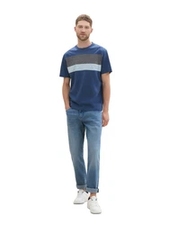 TOM TAILOR 5-Pocket Jeans Slim JOSH Hellblau/Blau/Grau