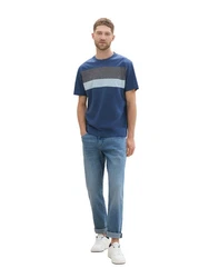 TOM TAILOR 5-Pocket Jeans Slim JOSH Hellblau/Blau/Grau