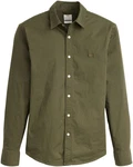 Levi's Jeanshemd BATTERY HM SHIRT SLIM Dunkelgrün/Grün
