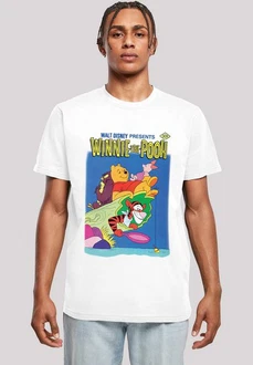 F4NT4STIC T-Shirt Disney Winnie Puuh Poster Herren Weiß