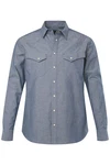 JP1880 Businesshemd Hemd Langarm Kentkragen Modern Fit Hellblau/Blau/Grau/Dunkelblau