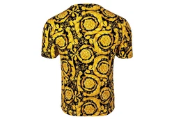 Versace T-Shirt Herren T-Shirt BAROCCO Gold/Gelb