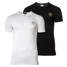 T-Shirt Herren T-Shirt, 2er Pack - Unterhemd, Rundhals
