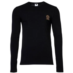 Versace T-Shirt Herren Shirt langarm Style TOPEKA Dunkelblau/Schwarz/Blau