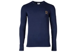 Versace T-Shirt Herren Shirt langarm Style TOPEKA Dunkelblau/Blau