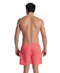 Arena Badeshorts Fundamentals Logo R Fluo Red/Calypso Coral/Blue Cosmo