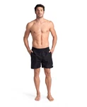 Arena Badeshorts Fundamentals Logo R Schwarz