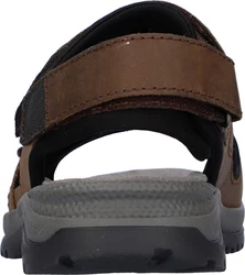 Waldläufer H-Taro Sandale Dunkelbraun/Braun/Beige/Khaki