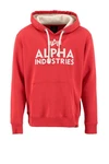 Alpha Industries Hoodie Foam Print Rot/Dunkelrot